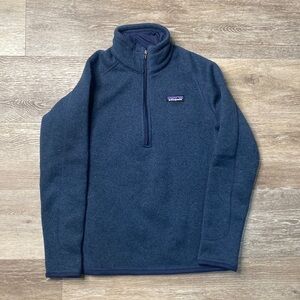Patagonia women’s small navy blue zip up jacket